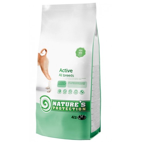 Natures Protection Dog Active 4 kg