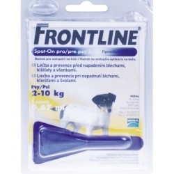 Frontline Spot-On pre psov S 1x0,67ml - žltý