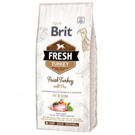 Brit Dog Fresh Turkey & Pea Light Fit & Slim 12kg