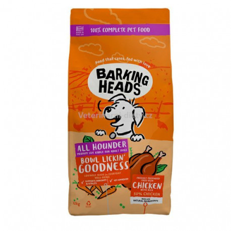 BARKING HEADS All Hounder Bowl Lickin Good Chicken 12kg