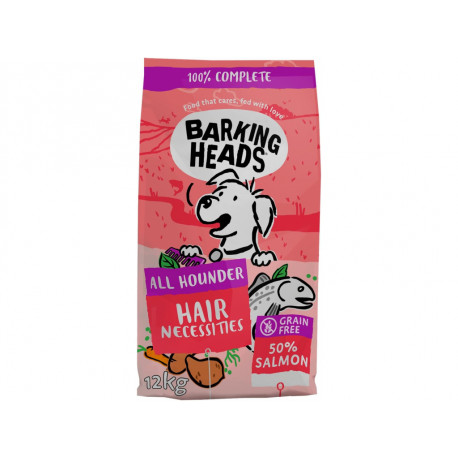 BARKING HEADS All Hounder Hair Necessities Salmon 12kg