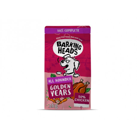 BARKING HEADS All Hounder Golden Years Chicken 2kg