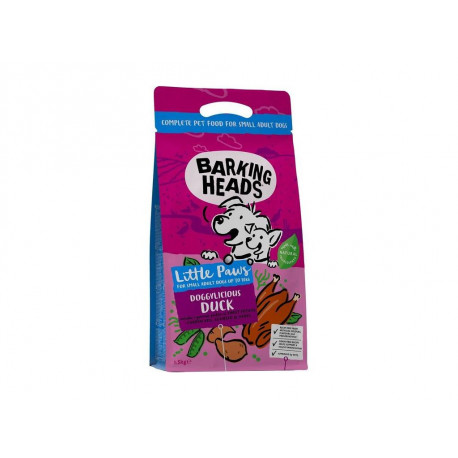 BARKING HEADS Little Paws Fuss Pot Duck 1,5kg